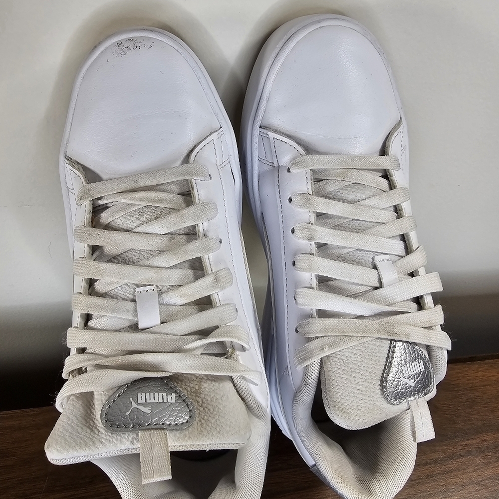 Puma Smash v3 Platform Sneaker - Women's Size 10 - Picture 5 of 8